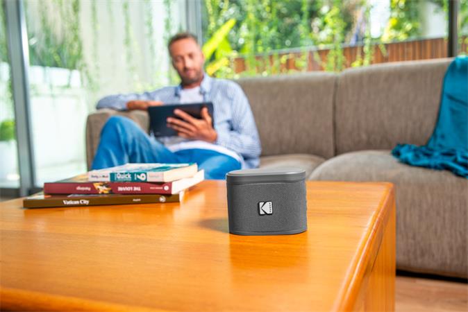 Kodak BRIXGR Soundbrix Mini Bluetooth Coloured Portable Speaker Szürke
