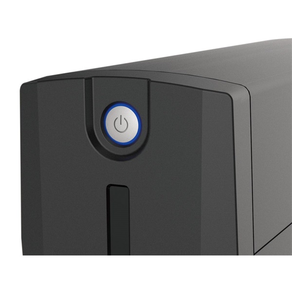 Conceptronic 1000VA  ZEUS07E  4x IEC C13  line-interaktív RJ45 vonalvédelem Szünetmentes   Fekete 