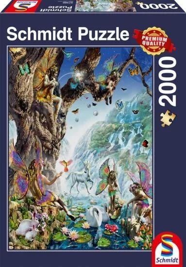 Schmidt A vízi tündérek völgyében 2000db-os puzzle (57386)