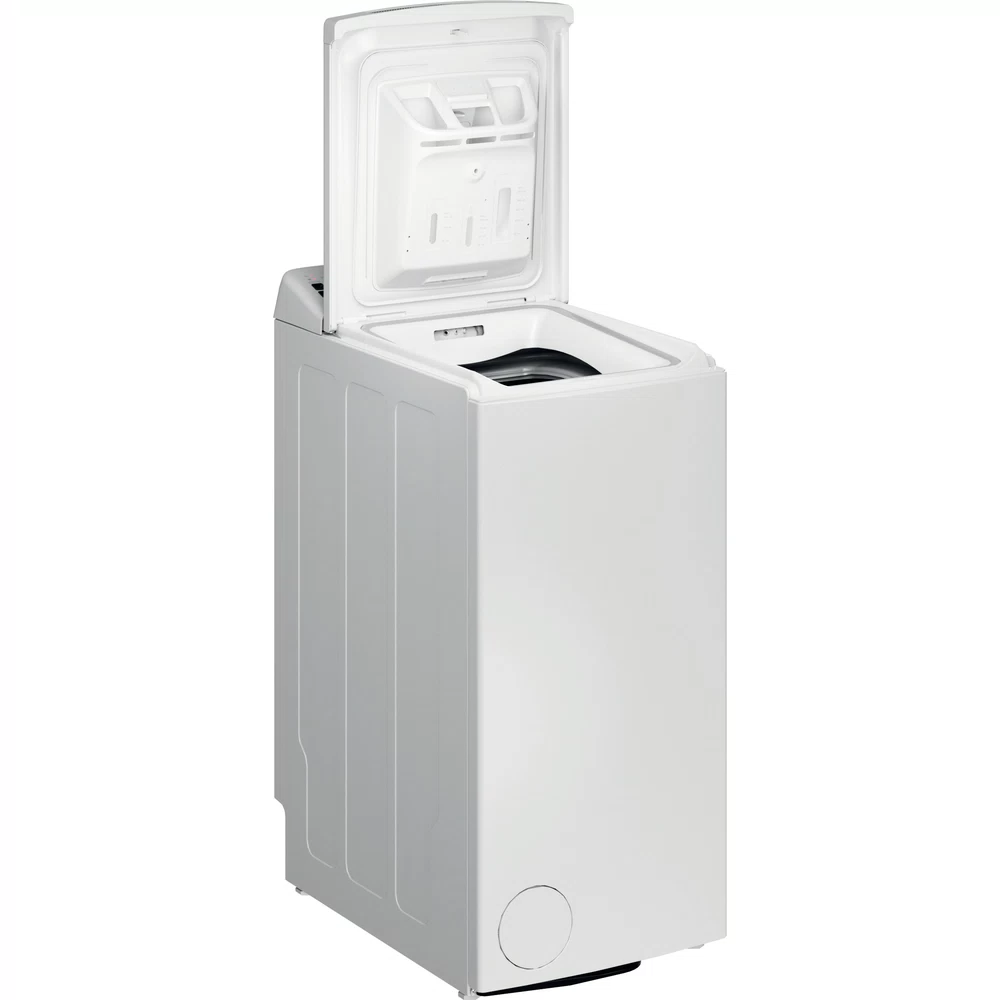 Whirlpool TDLRB 7232BS EU Felültöltős mosógép – 7 kg, 1200 ford./perc, D Energiaosztály, 6. Érzék funkció, FreshCare
