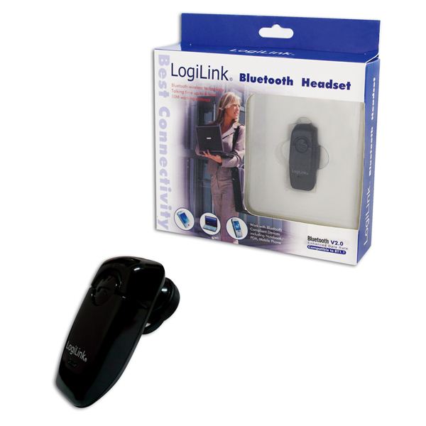 Logilink Bluetooth Headset Fekete