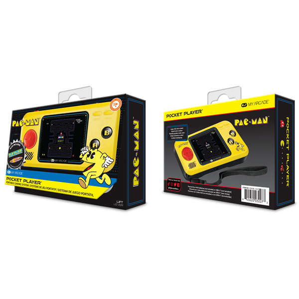 MY ARCADE Pac-Man Pocket Player Hordozható
