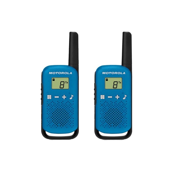 Motorola TLKR T42 Walkie Talkie készülék kék (01-04-0974) 2db Motorola TLKR T42 Walkie Talkie készülék kék (01-04-0974) 2db