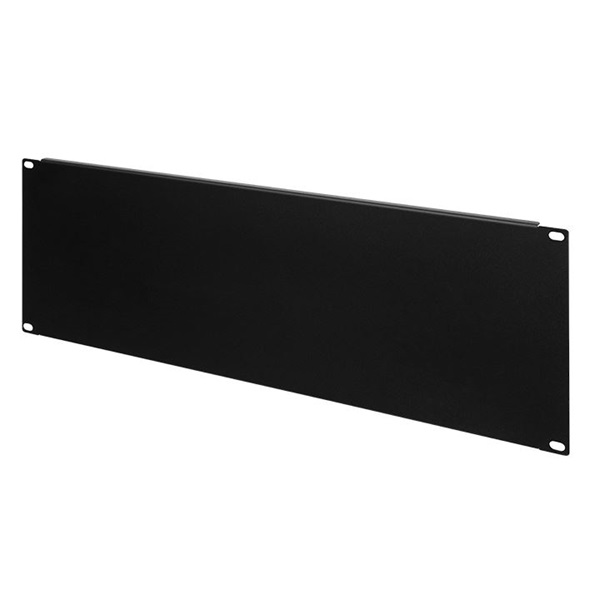 Stalflex rack szekrény takaró panel 4U 19" fekete (RP19-4U-B)