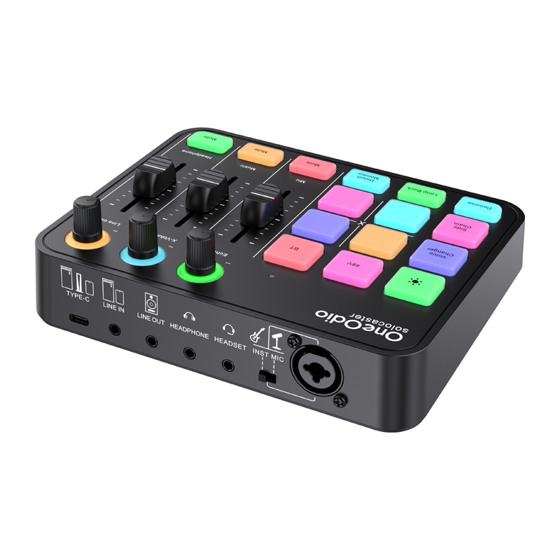 OneOdio Solocaster hangkeverő és hangkártya