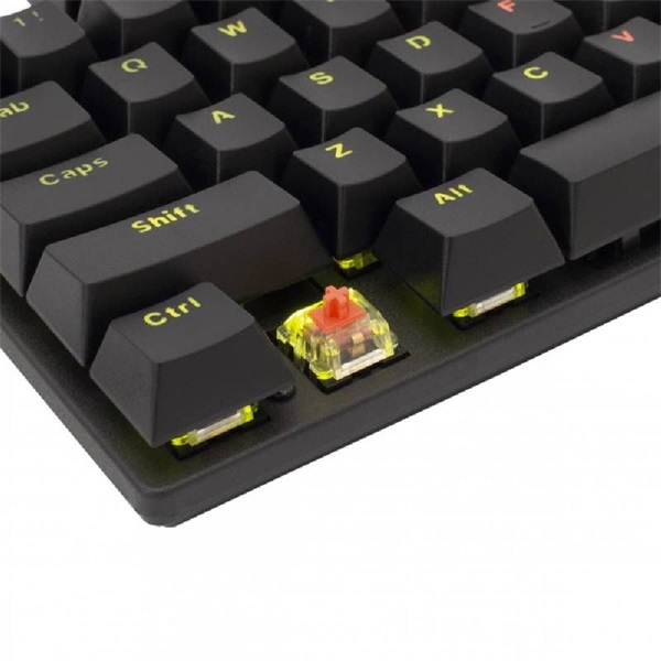White Shark GK-2106B/R-US fekete mechanikus gamer billentyűzet