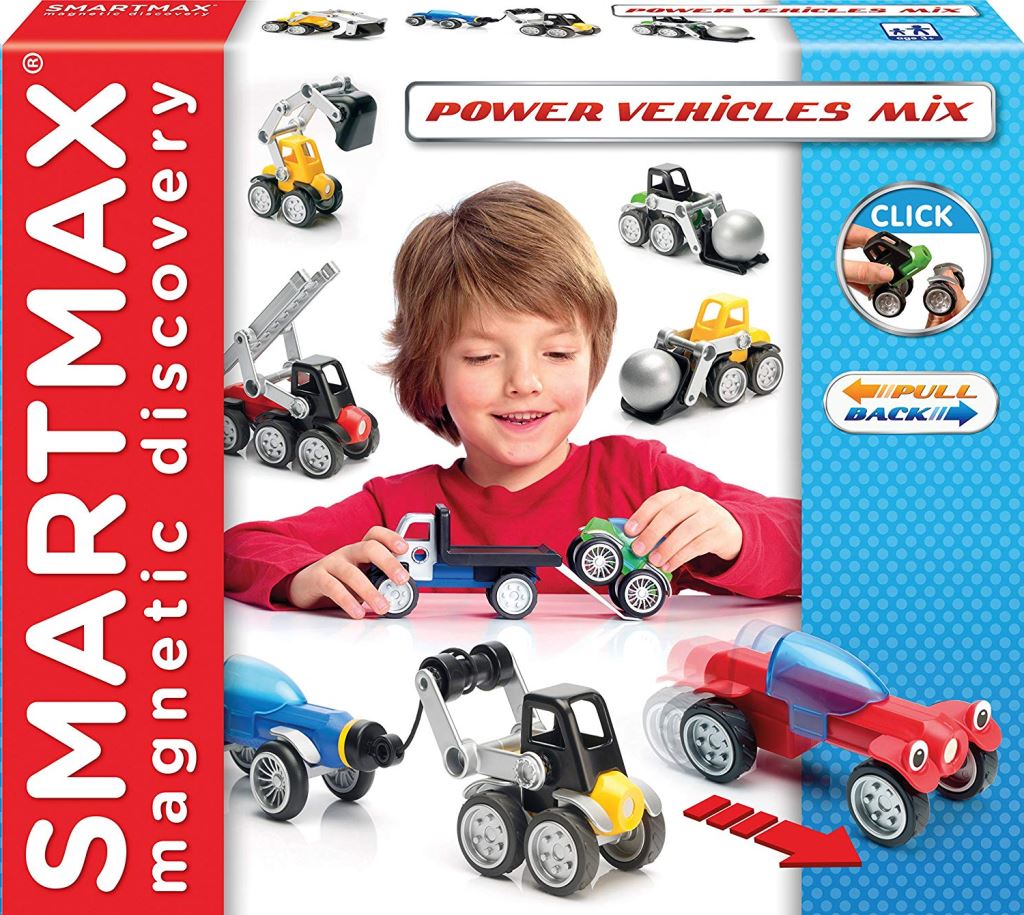 SmartGames SmartMax Power Vehicles Mix készségfejlesztő építőjáték (SMX 303)