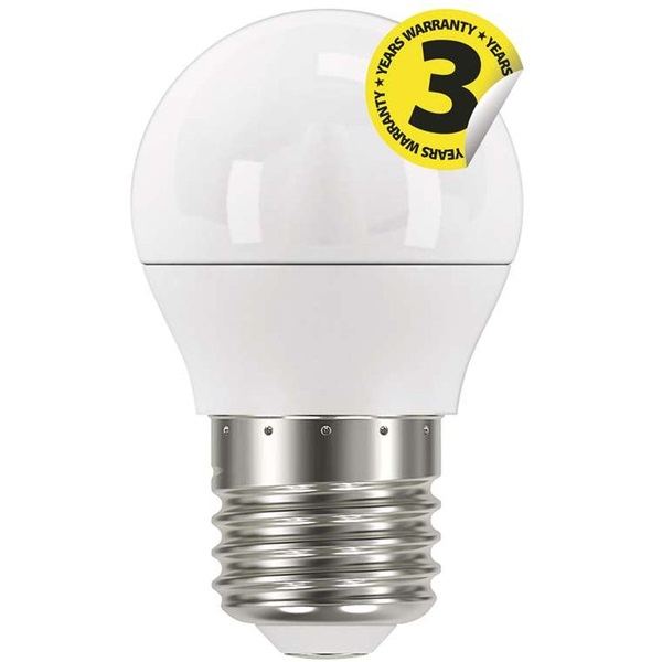 Emos LED izzó kisgömb E27 6W 470lm természetes fehér (ZQ1120)