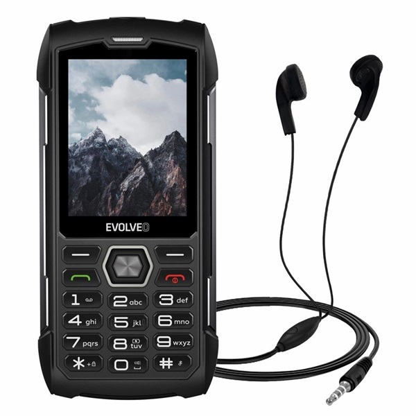 Evolveo STRONGPHONE H1 2,8" DualSIM  mobiltelefon Fekete-szürke