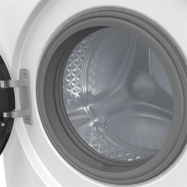 Gorenje WNGPI61SBS Elöltöltős keskeny mosógép – 6 kg, 1000 ford./perc, B Energiaosztály, Gőz technológia