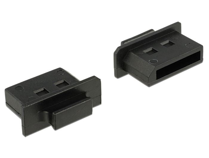 Delock Displayport típusú kimenethez porvédő 10 db fekete (64025) Delock Displayport típusú kimenethez porvédő 10 db fekete (64025)