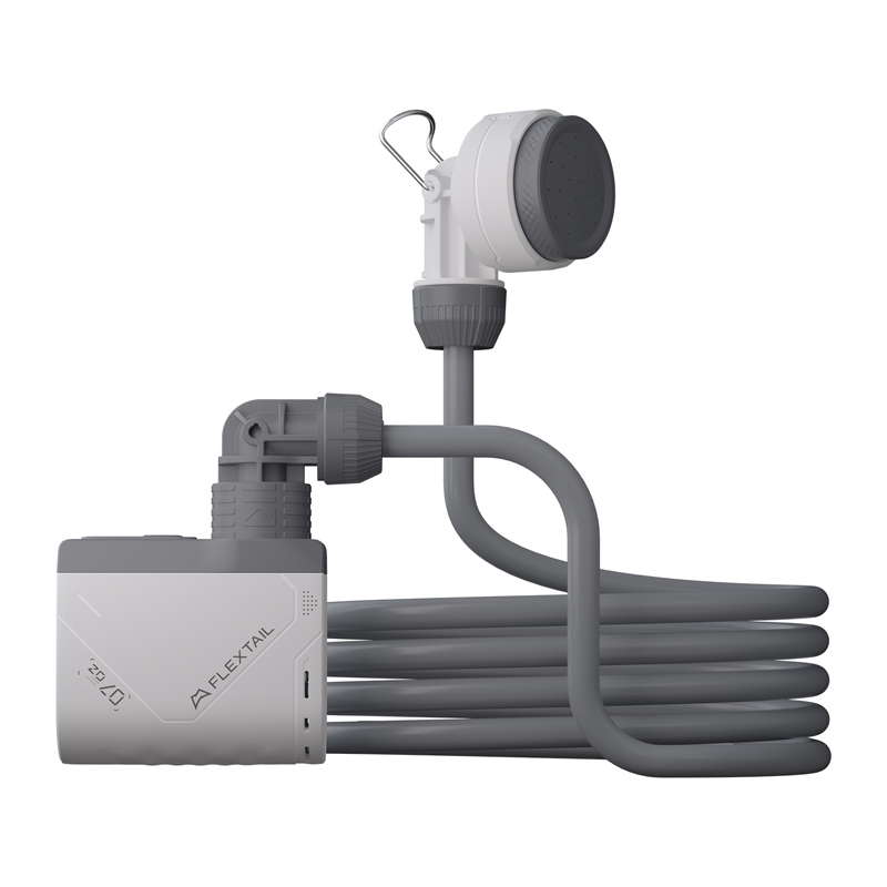 Flextail Tiny Shower – Ultrakönnyű hordozható zuhany 2,5L/perc vízáramlással (TS2500-WT-I)