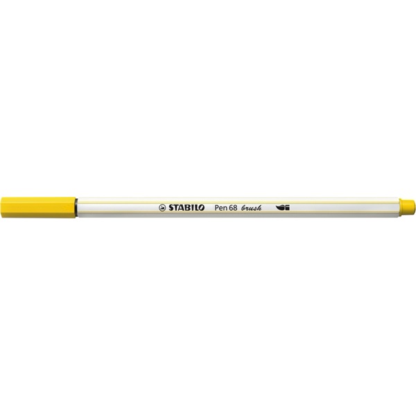 Stabilo Pen 68 brush sárga ecsetfilc Stabilo Pen 68 brush sárga ecsetfilc