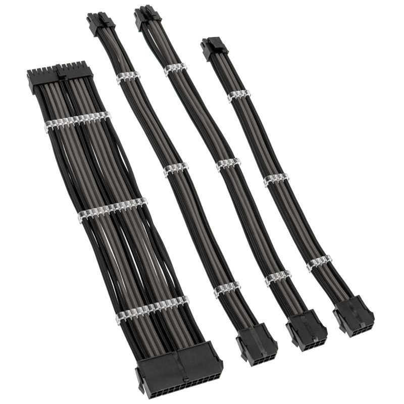 Kolink Core Standard fonott hosszabbító kit Jet Black/Gunmetal Grey Kolink Core Standard fonott hosszabbító kit Jet Black/Gunmetal Grey