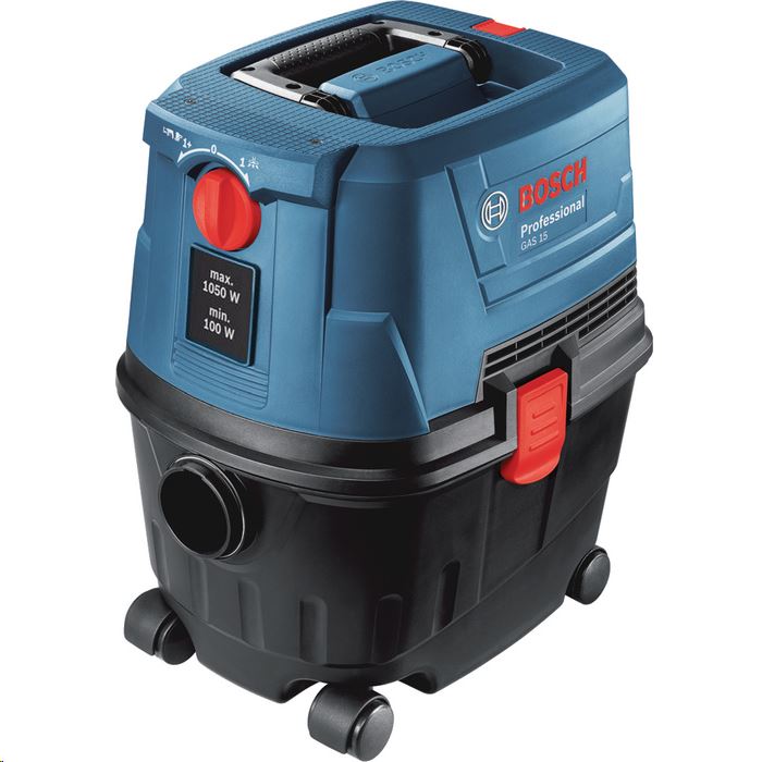 Bosch Professional GAS 15 nedves/száraz porszívó  (06019E5000)