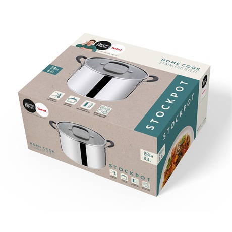 Tefal E3186375 Jamie Oliver lábas fedővel 26cm