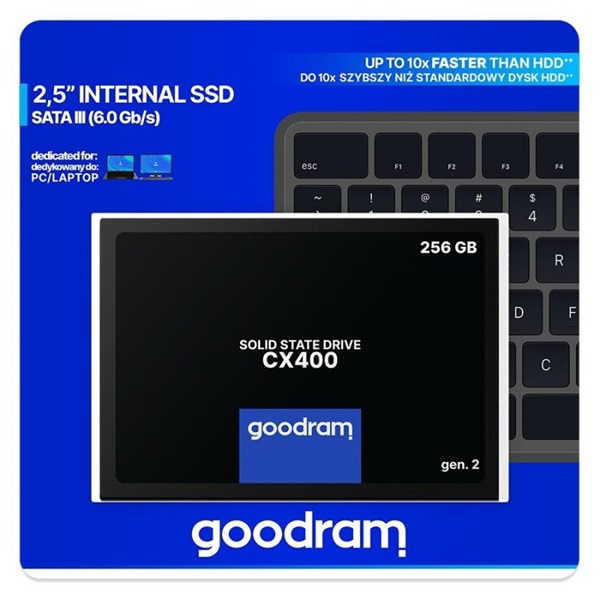 Good Ram CX400 256GB 2,5" SATA3 SSD