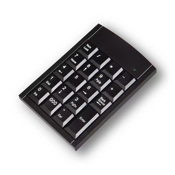 BLACKBIRD Vezetékes Numerikus Billentyűzet Numpad USB Fekete