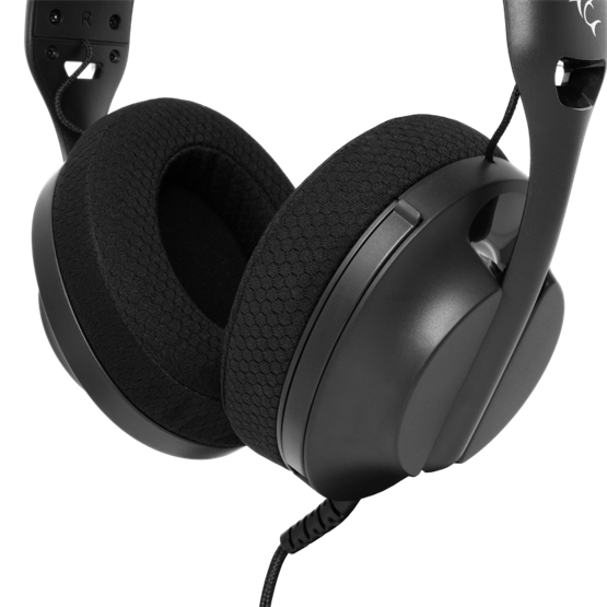  White Shark GH-2440B PARROT gamer fejhallgató mikrofonnal Fekete