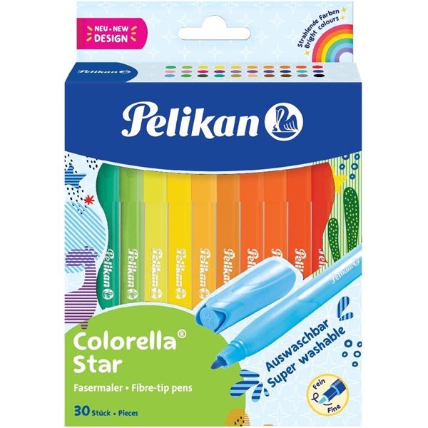 Pelikan Colorella Star C302 30 színű filctoll készlet Pelikan Colorella Star C302 30 színű filctoll készlet
