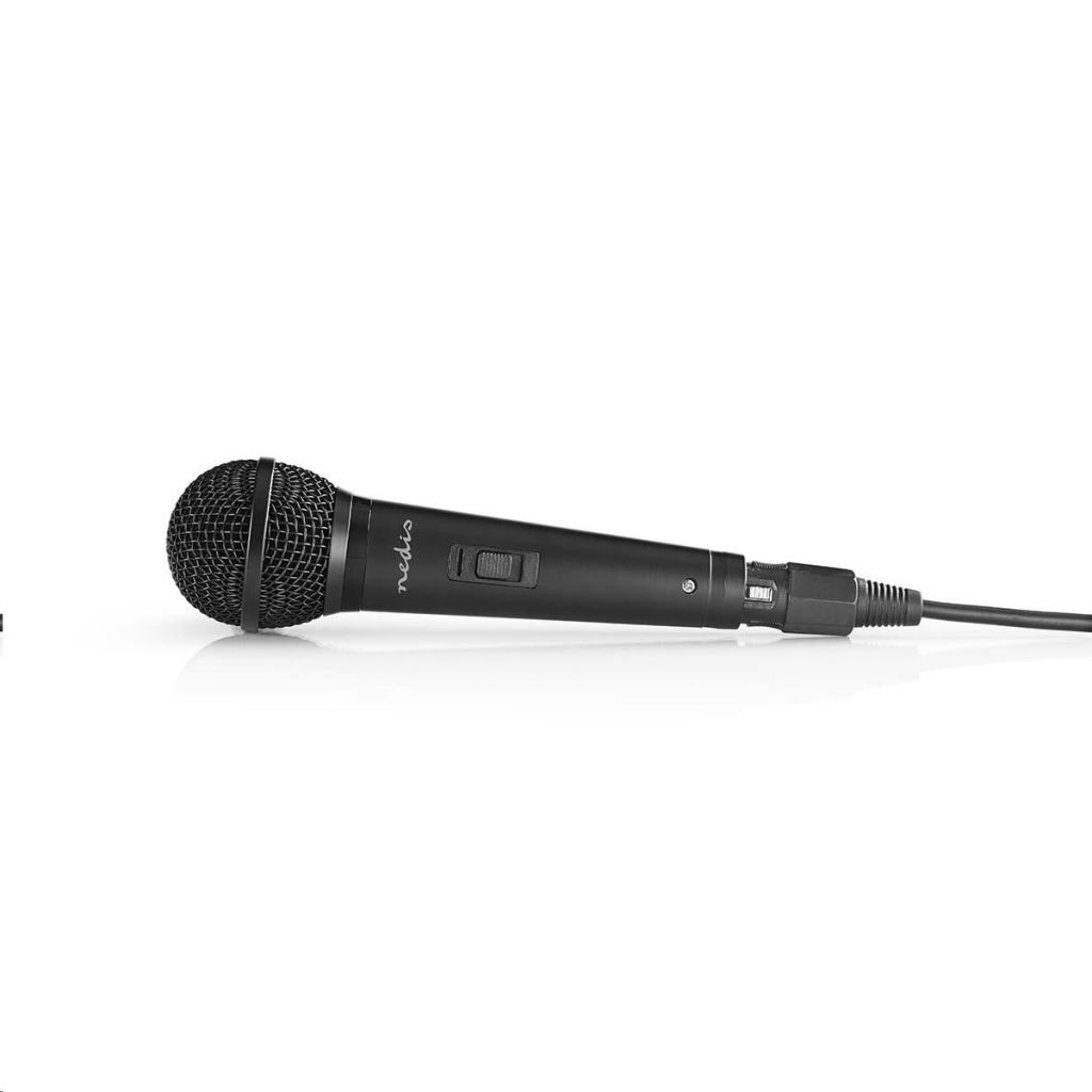 Nedis MPWD25BK vezetékes mikrofon fekete