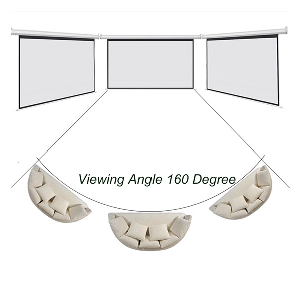 Everest 100" (1:1) manuális fali vászon MPP-180  180 x 180 cm fehér váz