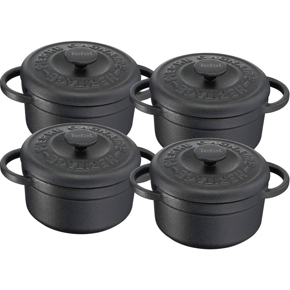 Tefal 352733 Főzőedény készlet 4 részes  fekete