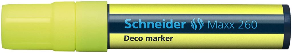 Schneider 126005 Maxx 260 krétamarker sárga (TSC260S)