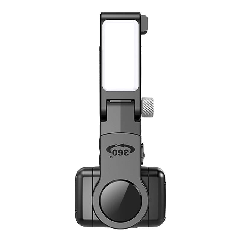 Gimbal/tripod APEXEL Q18 with light (black)