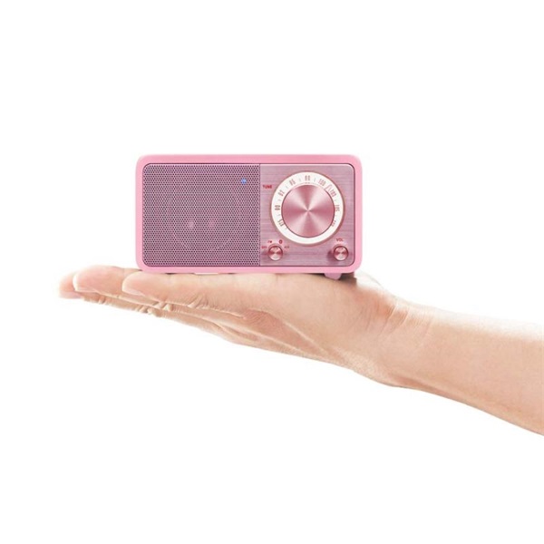 Sangean WR-7 Genuine Mini Bluetooth pink FM rádió Sangean WR-7 Genuine Mini Bluetooth pink FM rádió