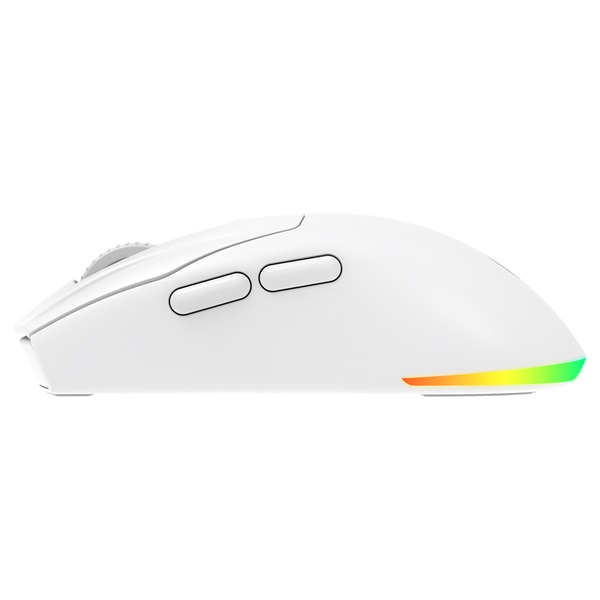 Rampage PROTE M5 PRO  Pixart PAW3395 Vezeték Nélküli Egér  Fehér 