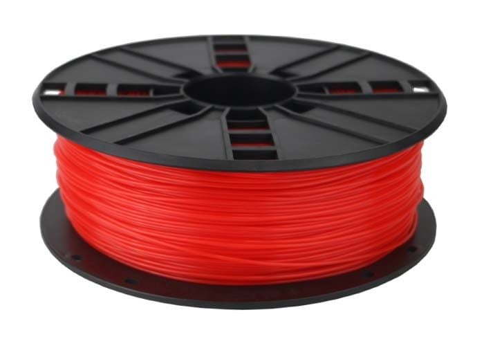 Gembird ABS filament 1.75mm, 1kg fluoreszkáló piros (3DP-ABS1.75-01-FR)