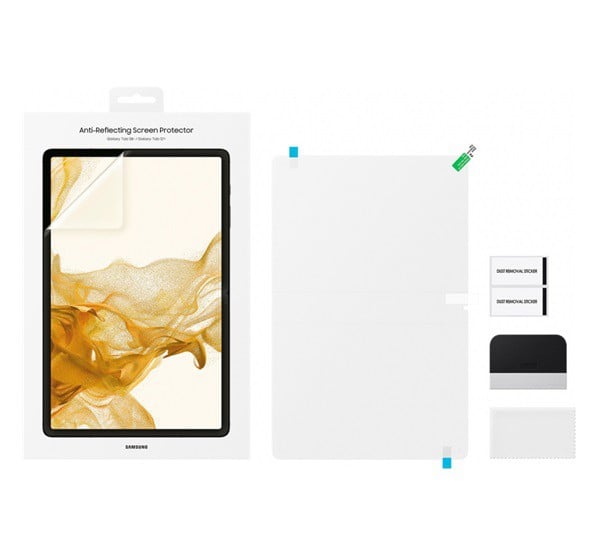 SAMSUNG képernyővédő fólia (extra karcálló, tükröződésmentes, hosszantartó védelem) ÁTLÁTSZÓ [Samsung Galaxy Tab S8 Plus LTE ...