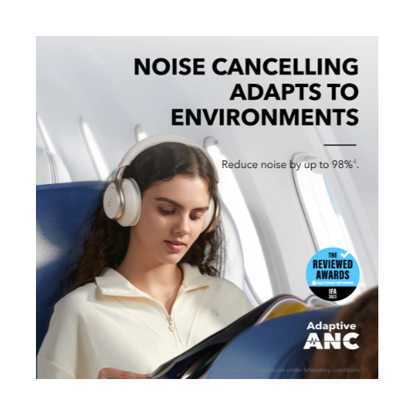 ANKER A3035G21 Vezeték Nélküli Fejhallgató Soundcore Space One latte cream  