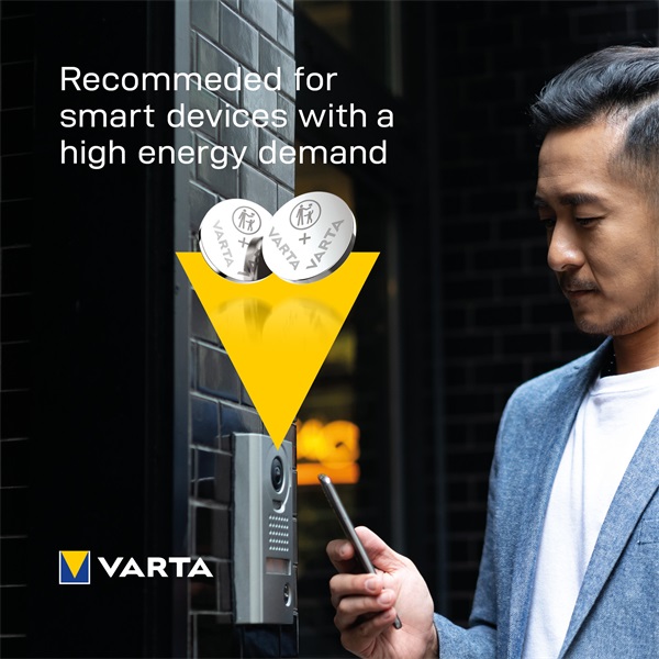 Varta gombelem CR 2016 3V (2db/csomag)  (6016101402)