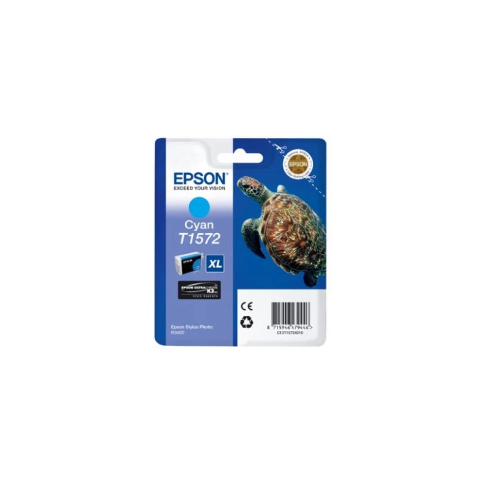 Epson T1572 Cián Tintapatron Eredeti Epson T1572 Cián Tintapatron Eredeti