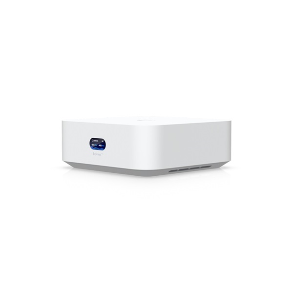 UBiQUiTi Asztali - UX7 Vezetékes Router Gateway és Accesspoint TriBand 1x2,5Gbit (LAN) + 1x10Gbit (WAN)  WiFi7 