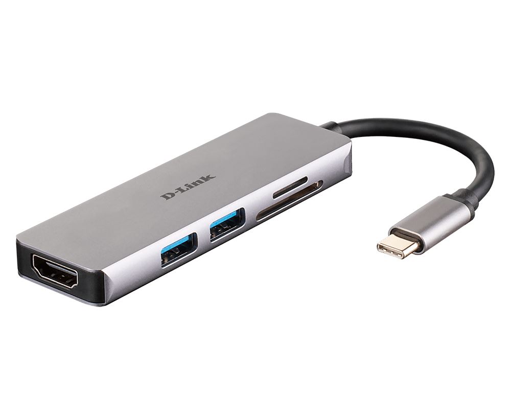 D-Link DUB-M530 2 portos USB HUB+ HDMI + kártyaolvasó D-Link DUB-M530 2 portos USB HUB+ HDMI + kártyaolvasó