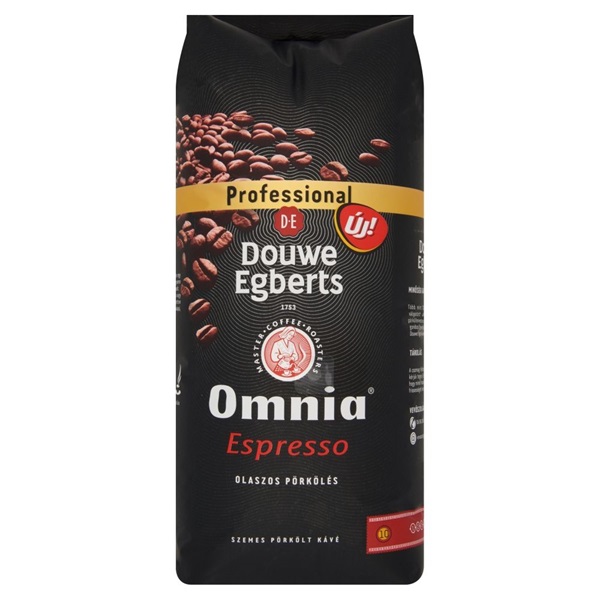 Douwe Egberts Espresso olaszos pörkölésű szemes kávé 1000g Douwe Egberts Espresso olaszos pörkölésű szemes kávé 1000g