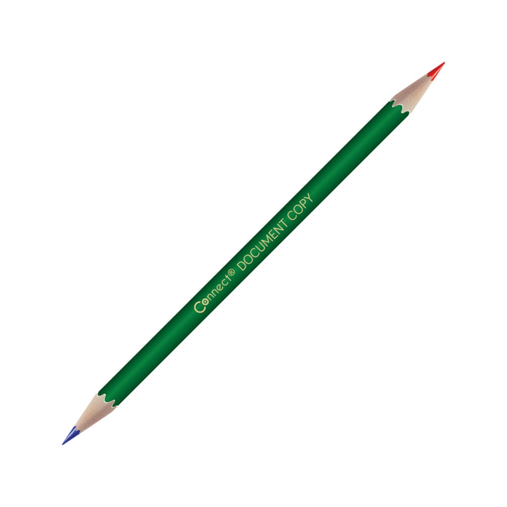Connect Tintaceruza  piros-kék permanent (zöld testtel) (A-000040851)