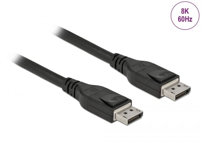 Delock Aktív DisplayPort kábel 8K 60 Hz 10 m (85502)
