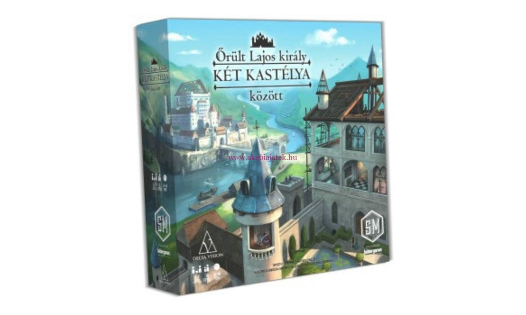 Delta Vision Őrült Lajos király két kastélya között társasjáték (950913) Delta Vision Őrült Lajos király két kastélya között társasjáték (950913)