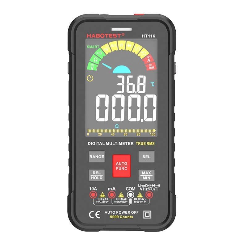 Habotest HT116 True RMS, NCV univerzális digitális multiméter Habotest HT116 True RMS, NCV univerzális digitális multiméter