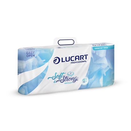 Lucart UBC39 TOALETTPAPÍR, 3 RÉTEGŰ, KISTEKERCSES, 10 TEKERCS Lucart UBC39 TOALETTPAPÍR, 3 RÉTEGŰ, KISTEKERCSES, 10 TEKERCS