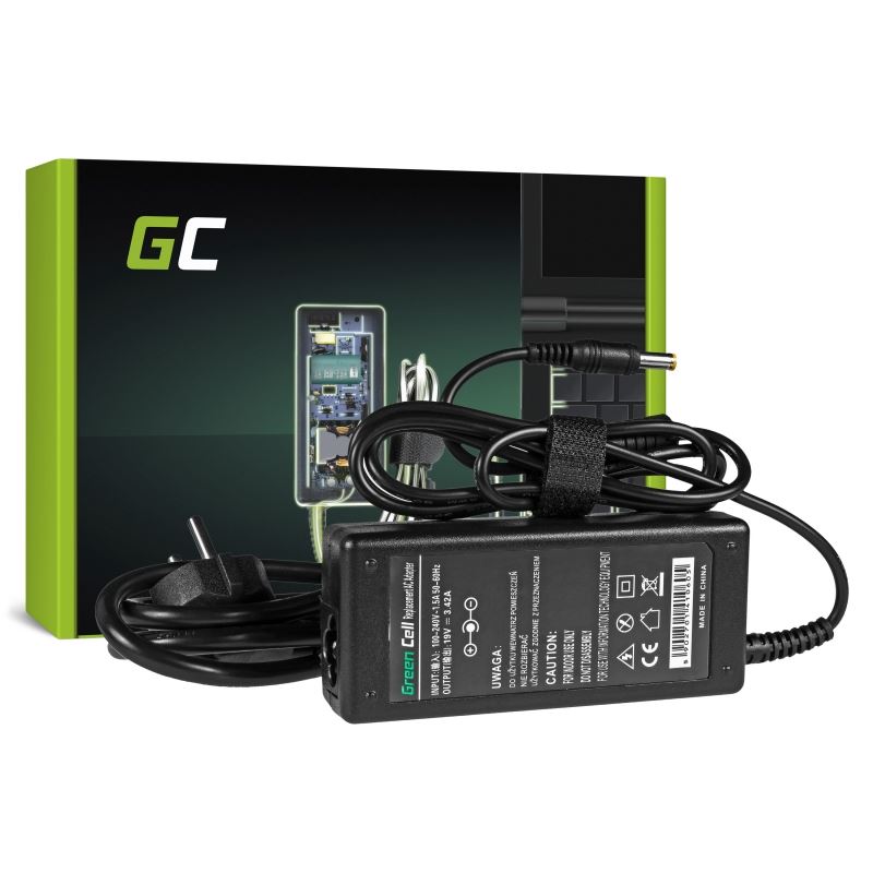Green Cell Notebook töltő Acer Aspire 19V 3.42A 65W (AD01-P) Green Cell Notebook töltő Acer Aspire 19V 3.42A 65W (AD01-P)