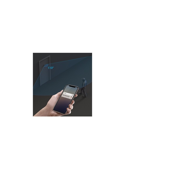 EZVIZ DP2C beltéri WiFi-s ajtócsengő 155° kamerával  1080p PIR mozgásérzékelés  4.3" kijelző microSD (256GB)