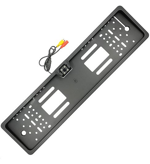 Homasita tolatókamera rendszámkeretbe integrált LED-es (96CMR1016)