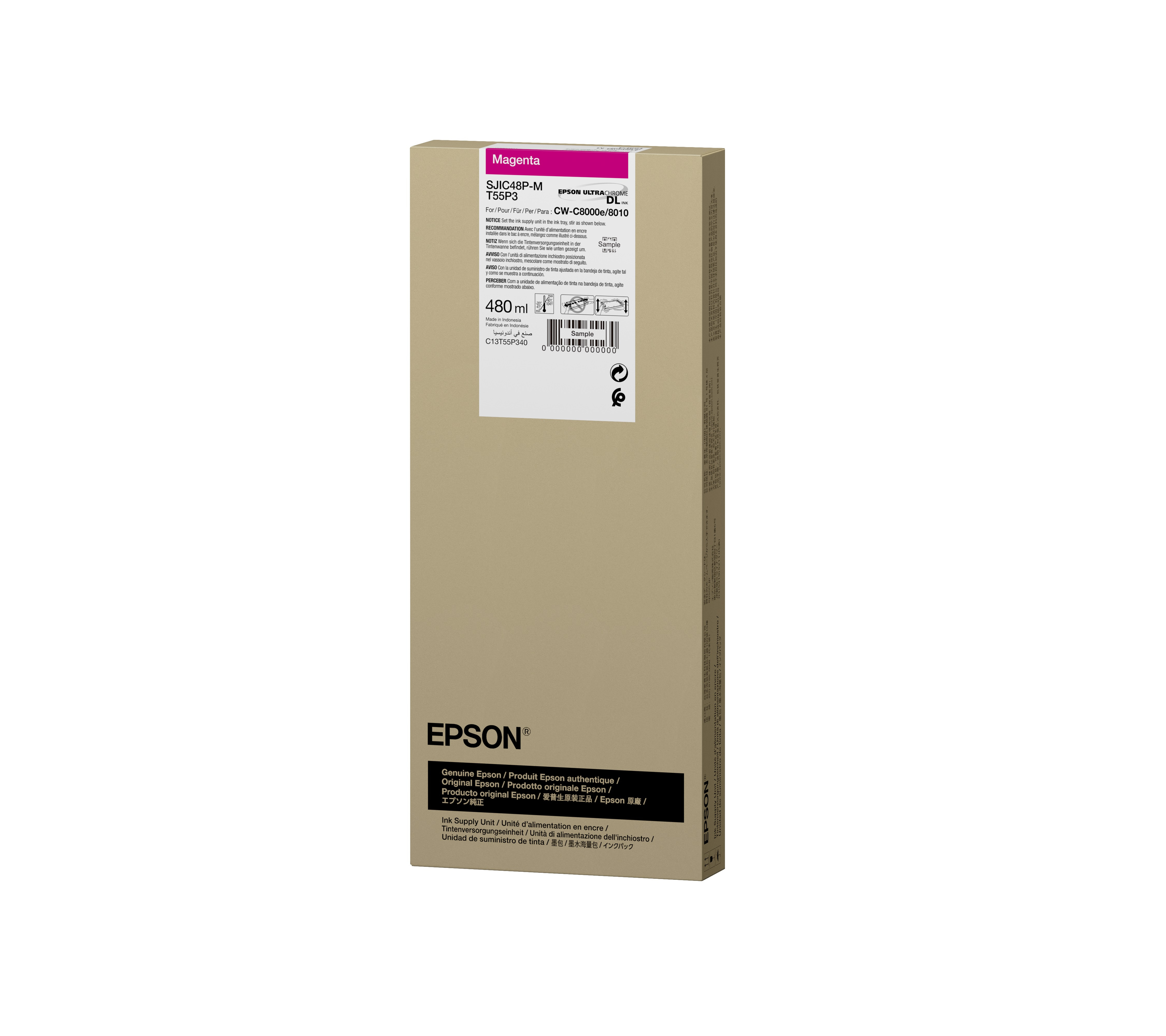 Epson SJIC48P-M C8000 Patron Magenta Eredeti Epson SJIC48P-M C8000 Patron Magenta Eredeti