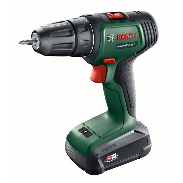 Bosch 06039D4001 Universaldrill 18V 1x1,5Ah kofferban akkus fúró-csavarozó Bosch 06039D4001 Universaldrill 18V 1x1,5Ah kofferban akkus fúró-csavarozó