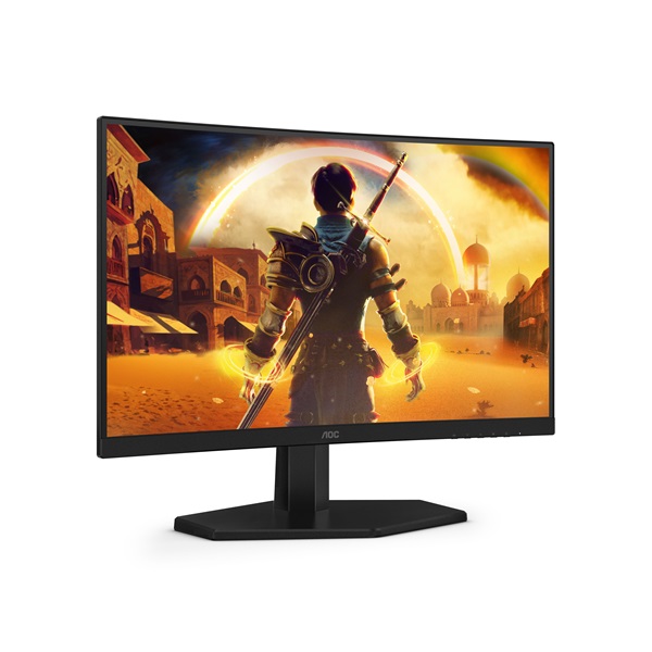 AOC  23.6" C24G42E 1920x1080 Ívelt Gaming 180Hz monitor